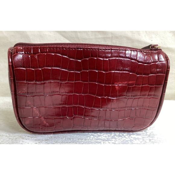 Etienne Aigner cosmetic bag croc embossed - Picture 1 of 4